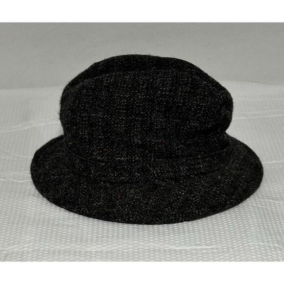 Vtg Mark of Worlds Best Hat Thinsulate Pure Wool Fedora Hat Gray Medium Made USA - Picture 2 of 6